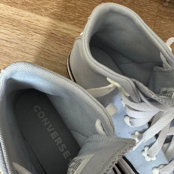 Converse High Top Chuck Taylor All Star Stars Color: Baby Blue Size Women’s 5 - Picture 7 of 7
